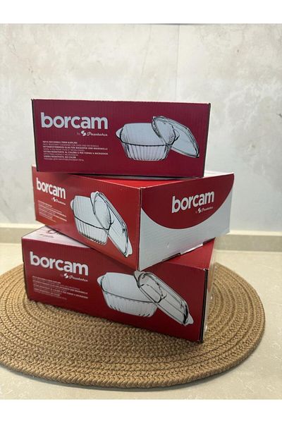 Paşabahçe Pasabahçe 3-Piece Borcam Set