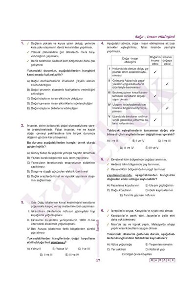 Karekök Yayınları Yeni Müf. Karekök Yayınları 9.Sınıf Coğrafya Konu Anlatımlı Çözümlü Soru MPS (MODÜLER PİRA