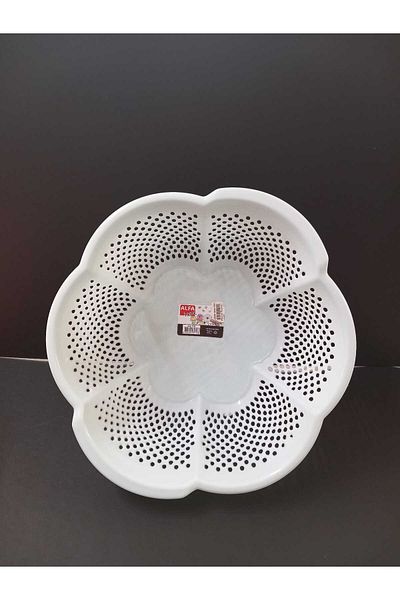 ÇEÇEN HOME Plastic Round Daisy Strainer 28x31 cm