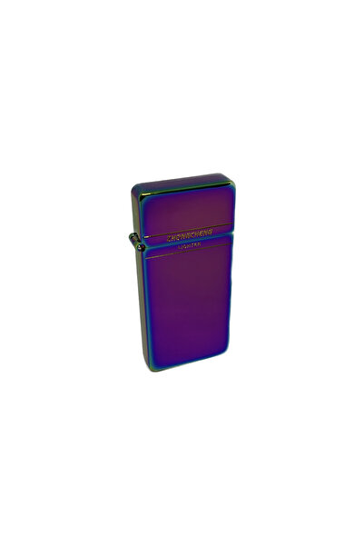 blackraw Metal İnce Lüks Tasarım Jet Alev Rüzgar Geçirmez Puro Çakmağı