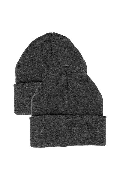 Line Smart 2-Piece Men's Folded Winter Beanie