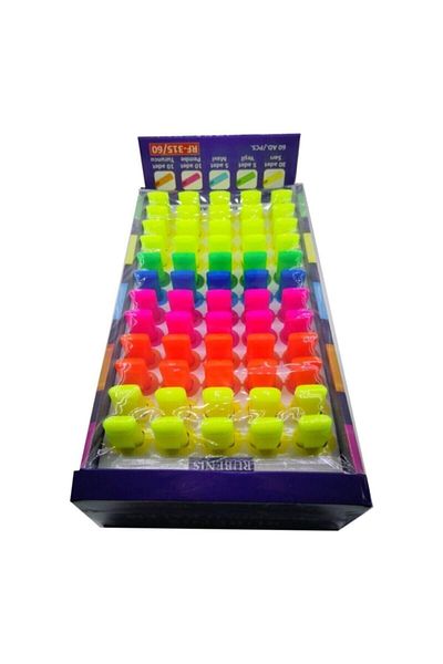Rubenis Rf-315 Model Highlighter - Yellow, Orange, Green, Pink, Blue (PIECE)