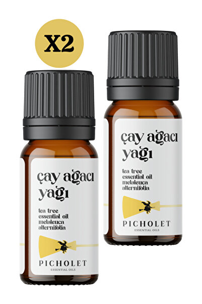 Picholet زيت شجرة الشاي طبيعي 100% معتمد (زيت شجرة الشاي العطري) ×2 قطعة