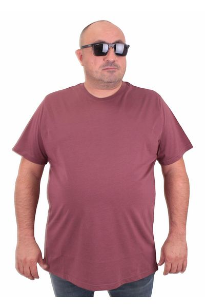 Starbattal Large Size Basic T-Shirt 11100 Purple