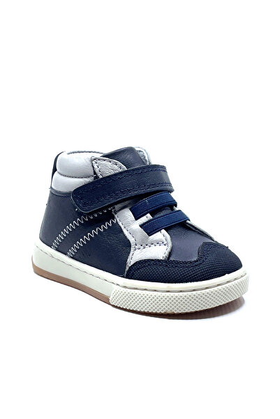 ELMA ŞEKERİ Hakiki Deri Ortopedik Taban Erkek Bebek Bot