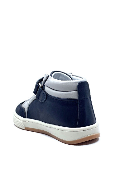 ELMA ŞEKERİ Hakiki Deri Ortopedik Taban Erkek Bebek Bot