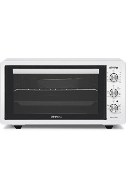 CALRADİA Simfer M4502 Mini Fırın, 1400 W, 45 Lt, Metal, Beyaz