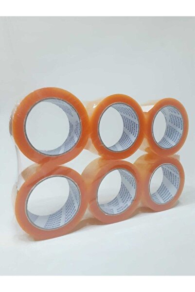 HAMİDİYE AMBALAJ 6 bucăți de bandă adezivă transparentă de 45 mm x 100 m Klas...