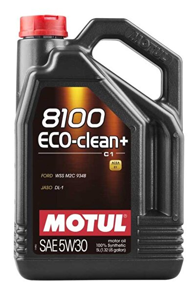 Motul 8100 Eco-Clean+ C1 5W-30 Tam Sentetik Motor Yağı 5 L