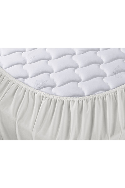 Menderes Home Ranforce Single White Plain Painting - Cotton Collection