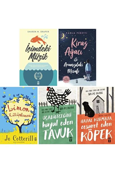 Genç Timaş 5. 6. 7. 8. Sınıflar Ortaokul Okuma Kitapları 5 Kitap Set - 7