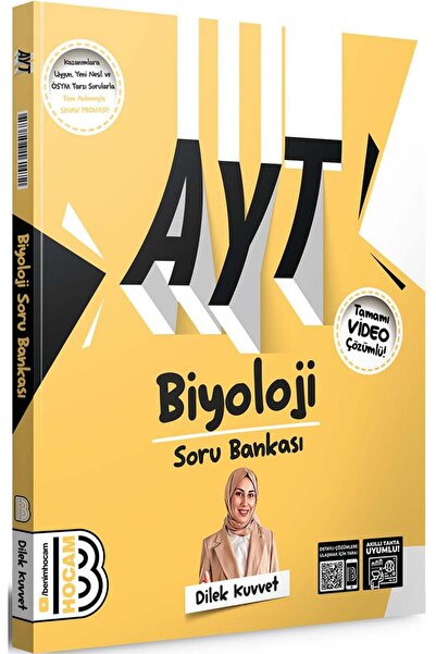 Benim Hocam Yayınları Edu Kırtasiyem Benim Hocam 2024 AYT Biyoloji Tamamı Vid...