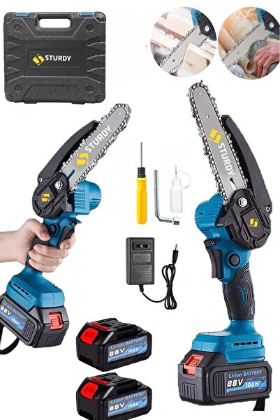 Sturdy Power Tools Japon Tech. Pro. 88 V 16 Cm Pala Ve Zincir Ağaç Kesme Test...