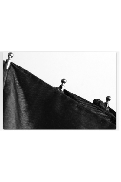 ModaLand Siyah ve Lacivert 2 Li Set 8 Telli Rüzgarda Kırılmayan Şemsiye