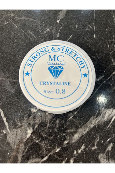 sütcüoğlutuhafiye Ελαστικό νήμα καλάμι 0,8 mm Μαύρο