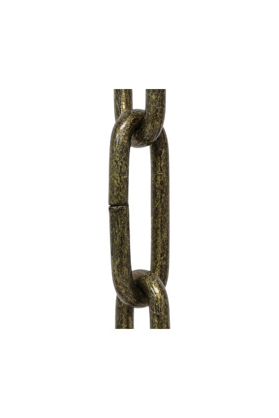 Etsylight Avize Zinciri 5 Metre Antik Sarı, Vintage Zincir, Eskitme Zincir