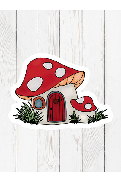 Colorix Carpet Özel Kesim Mantar Desenli Kaymaz Taban Paspas No: 147