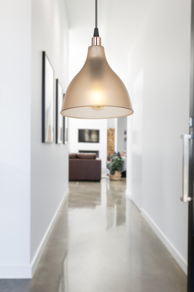 Art&Gift Solid Mika Tekli Tavan Sarkıt Avize Buzlu Bal Rengi Mutfak Hol Cafe ...