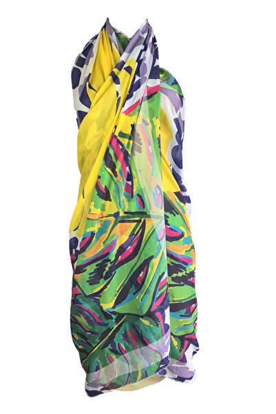 Bolder Pareo Monstera Iç Göstermez Kumaş