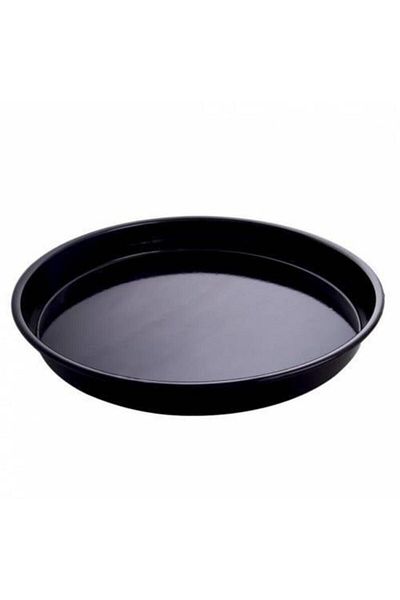 İstoç Türk 34 Cm Enamel Baking Tray, Large Size Round Zinc Tray 34x6cm Healthy Enamel Pastry Baklava Tray