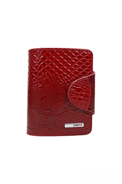 Karya Deri Hakiki Deri Unisex Desenli Kartlık Cüzdan 121600