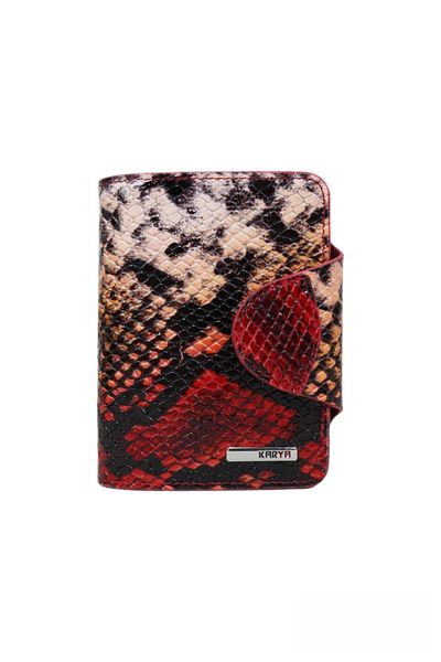 Karya Deri Genuine Leather Unisex Patterned Card Holder Wallet121600