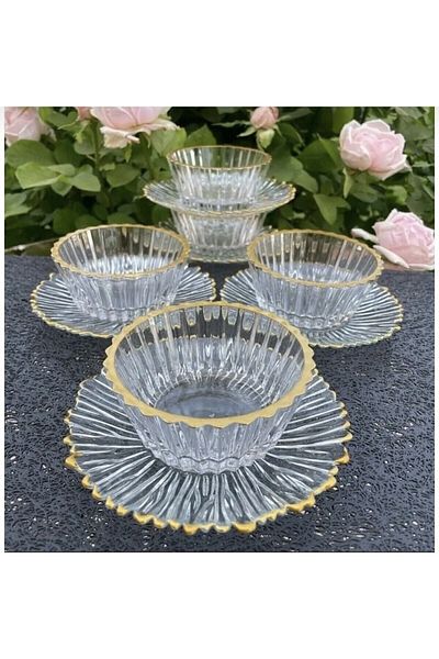 MZGN ELTA 12 Piece Snack Bowl and Serving Set