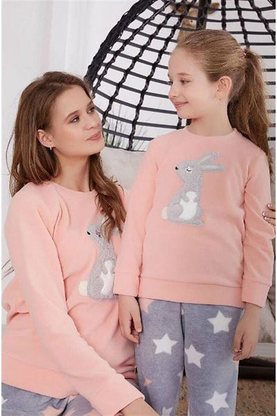 ROLY POLY Ar2208-g Rolypoly Rabbit Polar Suit 9-15 Years Powder