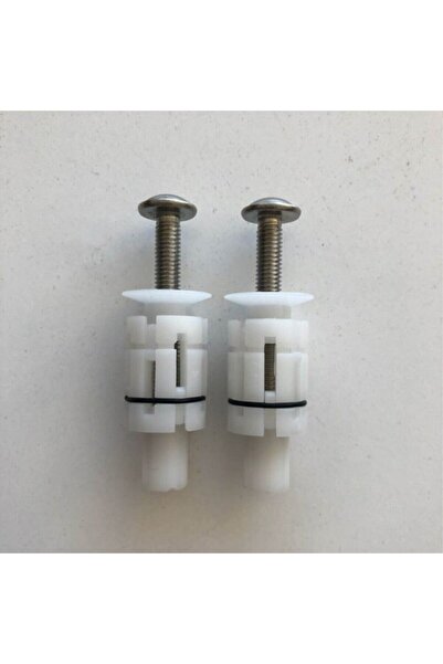 Serel Klozet Kapak Montaj Takoz Setı (Dübel+vıda)
