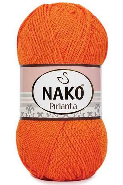 NAKO Πορτοκαλί Διαμαντένιο Πλεκτό - Σχοινί 6733