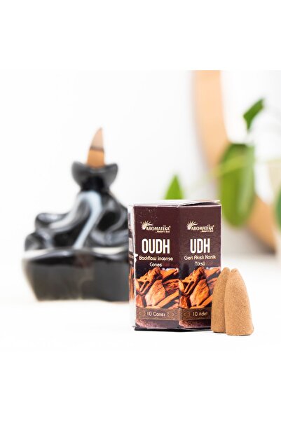 Aromatika Oudh Geri Akışlı Şelale Tütsü (Backflow)