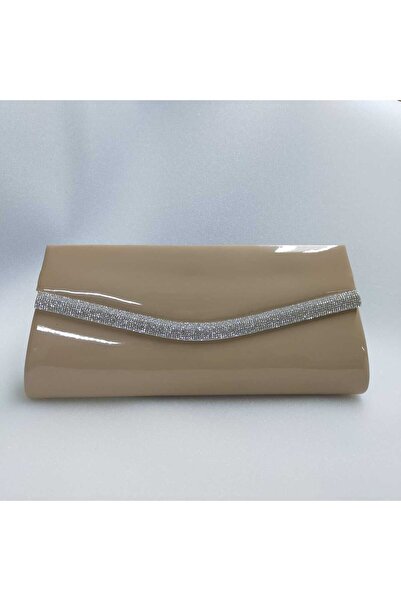 bsc Ten Patent Leather Thick Stone Evening Bag