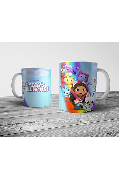 Pixxa Gabby's Dollhouse Mug Cup Model 1