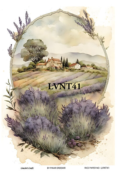 LİNEART Pirinç Dekopaj Kağıdı No:LVNT41- 29X42cm