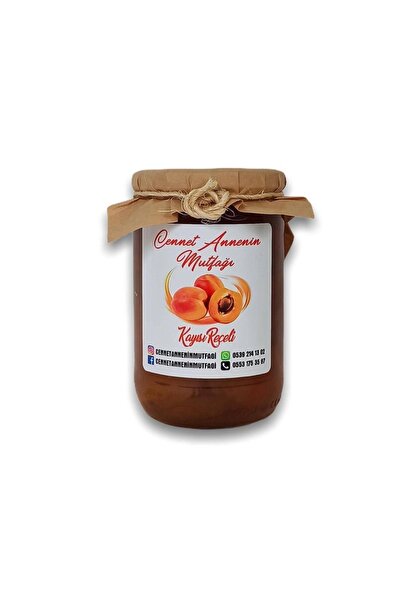 cennet annenin mutfağı Kaysı Reçeli 370 Cc Dalından Sofraya Katkısız