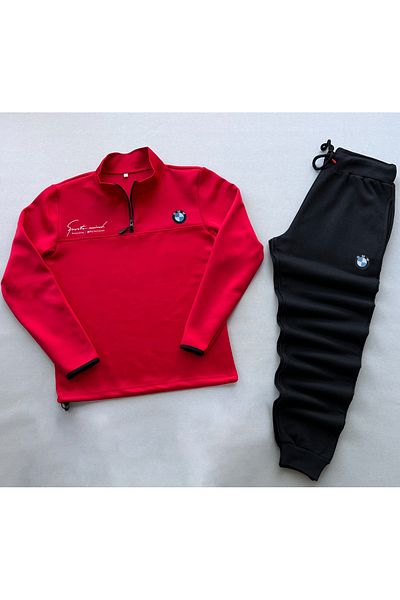 VİPER BMW Sportsminds - Scuba Fabric Jacket and Sweatpants Set