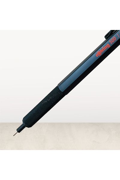 Rotring 500 Mechanical Pencil, Black 0.7 Mm