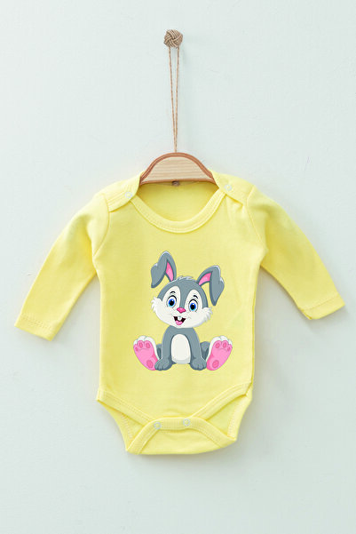 ADABEBEK سالوبيت للأطفال بأكمام طويلة مصنوع من القطن العضوي بنسبة 100%