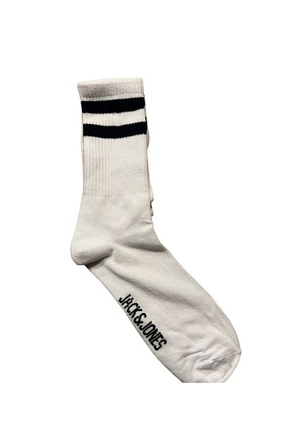 Jack & Jones Șosete negre pentru bărbați Jack Jones Aedan Tennis Sock Sn 12240479 -65