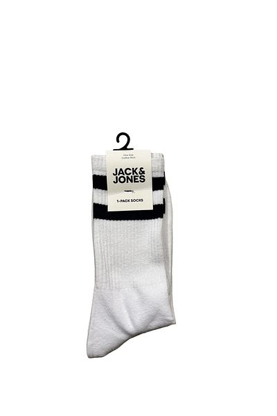 Jack & Jones Șosete negre pentru bărbați Jack Jones Aedan Tennis Sock Sn 12240479 -65