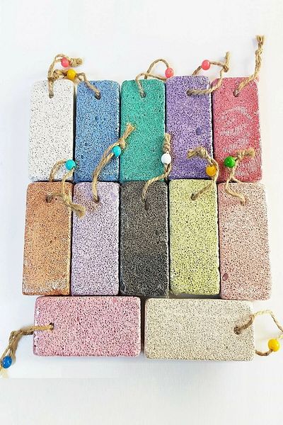 bimbambom Heel Stone, Pumice Natural Heel Stone, Foot File