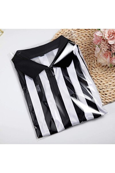 Palifix 25 Adet 28x35(30 5) Bantlı (YAPIŞKANLI) Şeffaf Jelatin Poşet Parlak Poşet Torba Paket