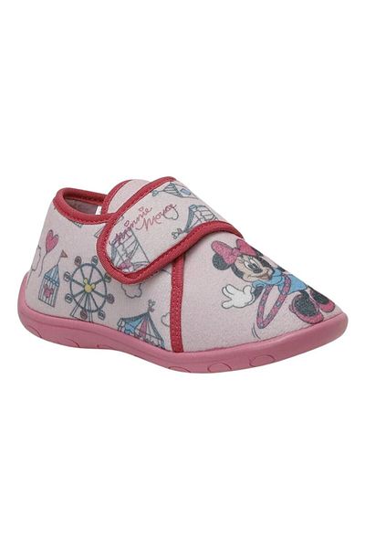 Disney Mickey Mouse Mickey Mouse Dali 3PR Pink Kids Nursery/Kindergarten Slippers