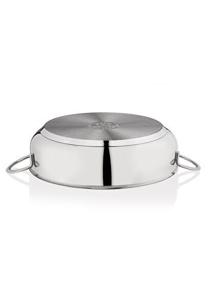 Taç Funda Flat Steel Pot 24 Cm