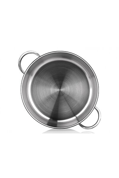 Taç Funda Deep Steel Pot 24 Cm