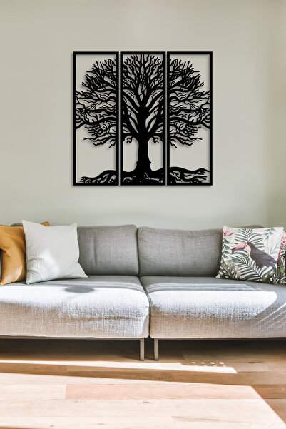 ABCPANO Yaşam Ağacı Metal Tablo Dekoratif Ev Tablo Ağaç Tablosu Modern Dekor ...