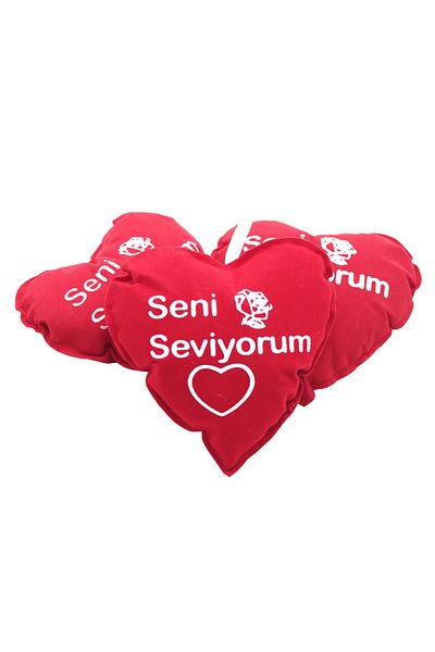 Lora Wedding Special 3 Pieces 13cm I Love You Written Pillow for Valentine's Day