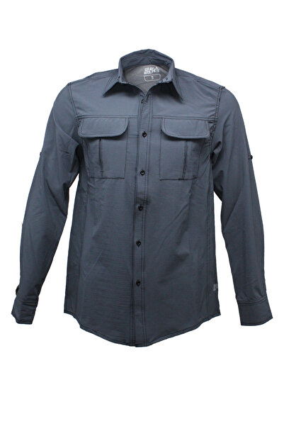 GRAY WOLF Taktikal Erkek Gömlek Koyu Mavi