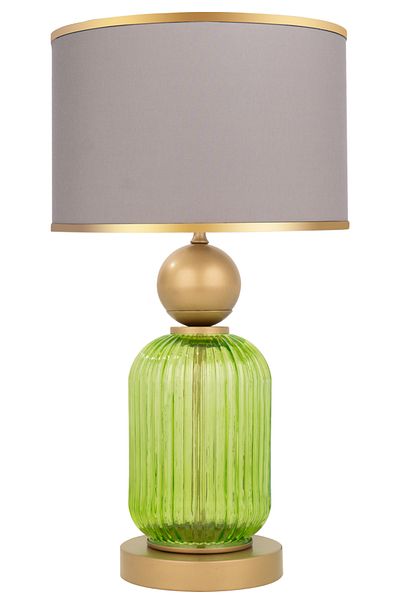 MINIMAL ETICARET VE BILGI TEKNOLOJILERI Lotus Forest Green Glass Lampshade