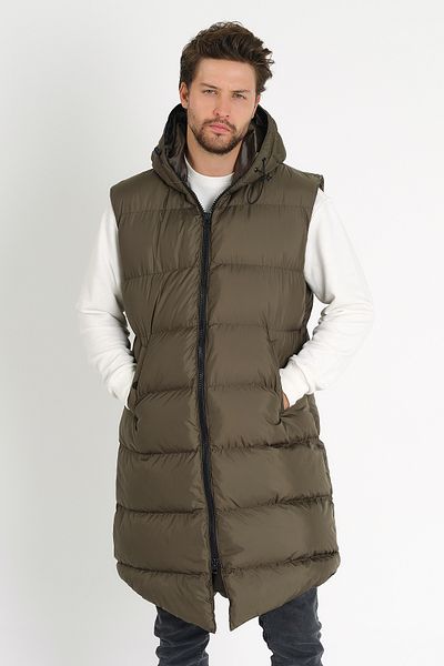 Weyeze Long Puffer Vest AC-K59123LNS